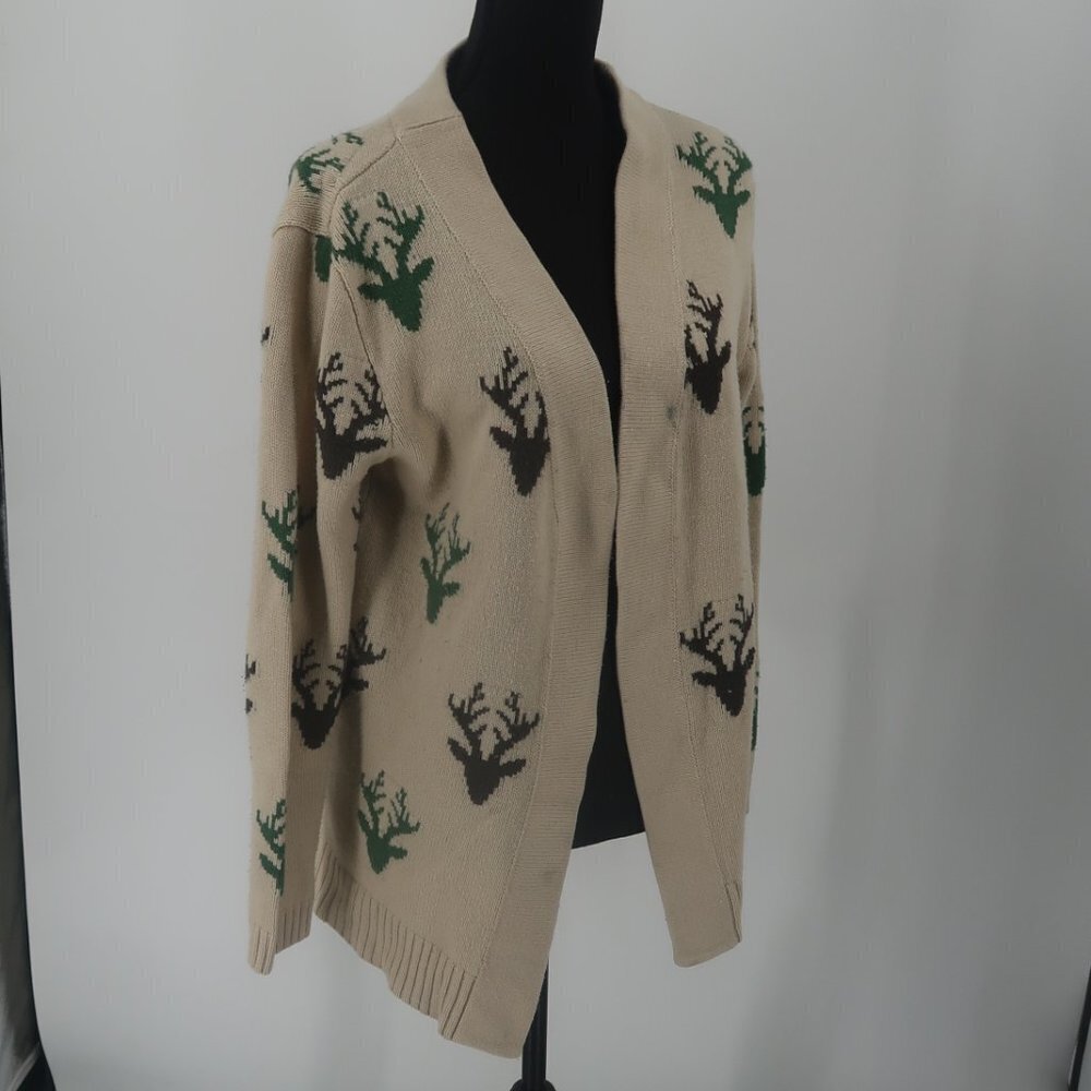Sugarhill Boutique Women's Christmas Reindeer Cardigan Size 8